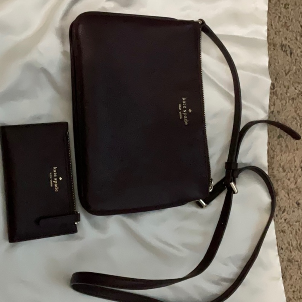 Kate Spade crossbody with wallet.